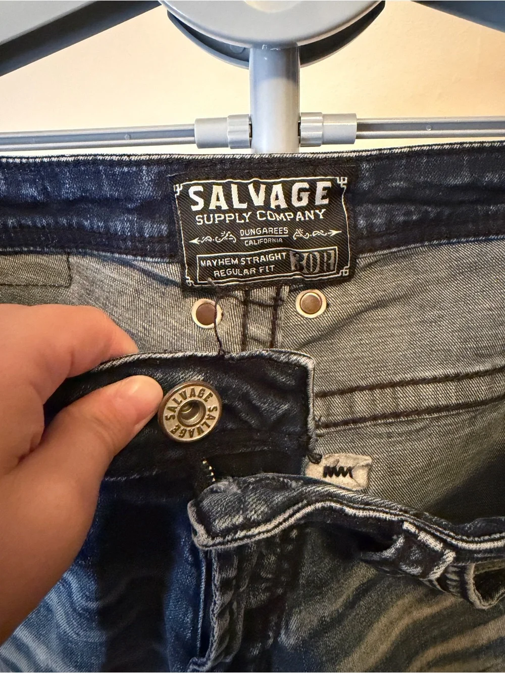 Salvage Mayhem Straight Regular Fit (30R)